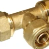PEX tee, 15 mm, PN 10