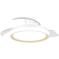 Philips Bliss Loftventilator med LED-lys, Ø106 cm, dæmpbar med justerbar farvetemperatur, fjernbetjening