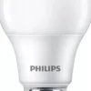 Philips E27 LED-pære, mat, 806lm, 2700K, 8W - 3 pak