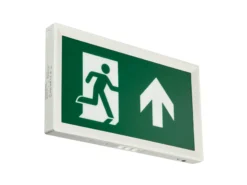 Philips Exit Skilt Pil op EM155C LED 4W 85lm 3t IP20 Hvid Self-test
