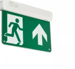 Philips Exit skilt pil op, OP 3T, SELF-TEST, IP20, hvid