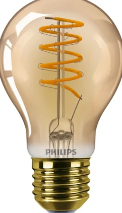 Philips LED pære, E27, 4W, 250lm, Dæmpbar, Ekstra varm hvid