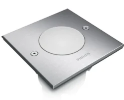 Philips myGarden Crust Nedgravningsspot, 3W LED, Inox