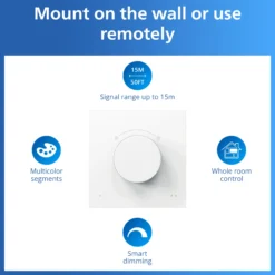 Philips Smart Lighting Tap Dial, drejekontakt, Matter (WiFi)