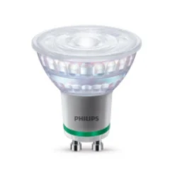 Philips Ultra Efficient GU10 A LED-pære, 2700K, 375lm, 36°, 2,1W - 3 pak