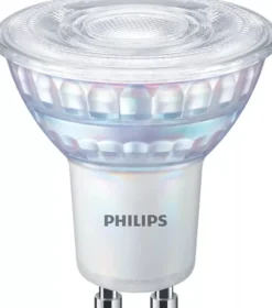 Philips WarmGlow GU10 LED-pære, 2200-2700K, 345lm, 36°, 3,8W - 3 pak