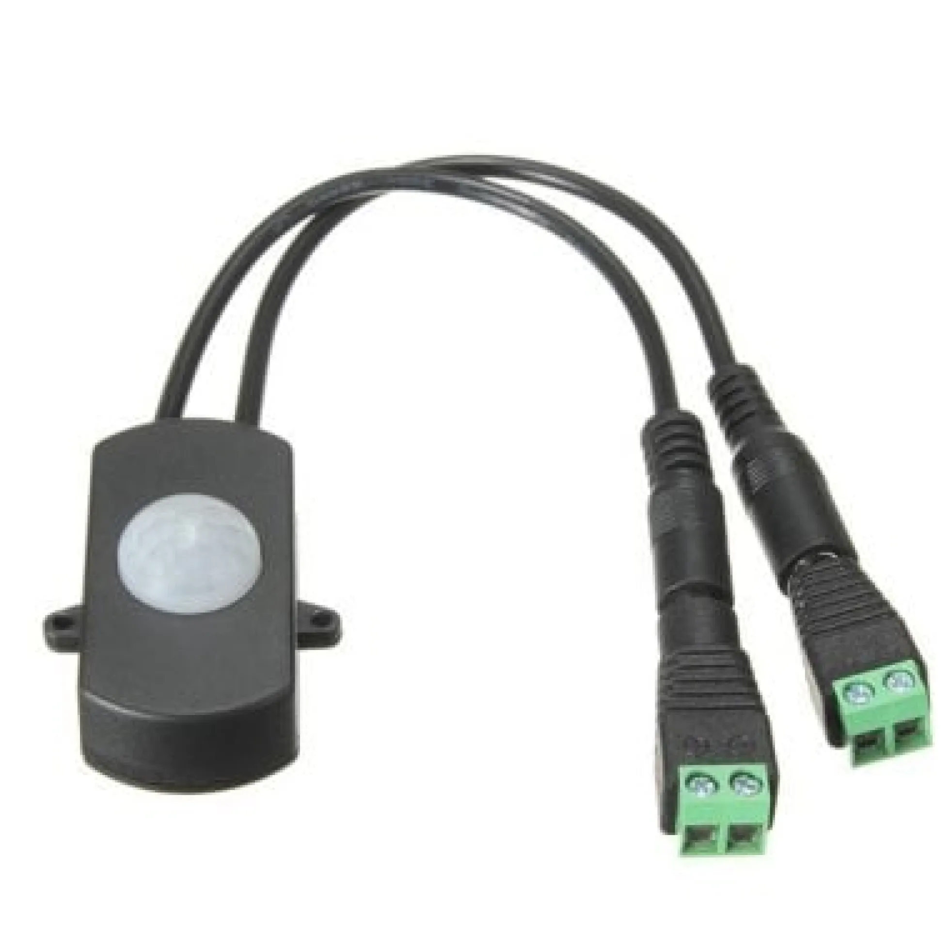 PIR sensor til LED strip - 12V (60W), 24V (120W), med skrueterminaler