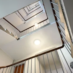 Plafond Enøk LED 10W 3000K hvid sensor+wireless