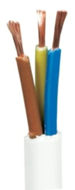 Plastkabel 3G2,5 mm², PKAJ (H05VV-F)