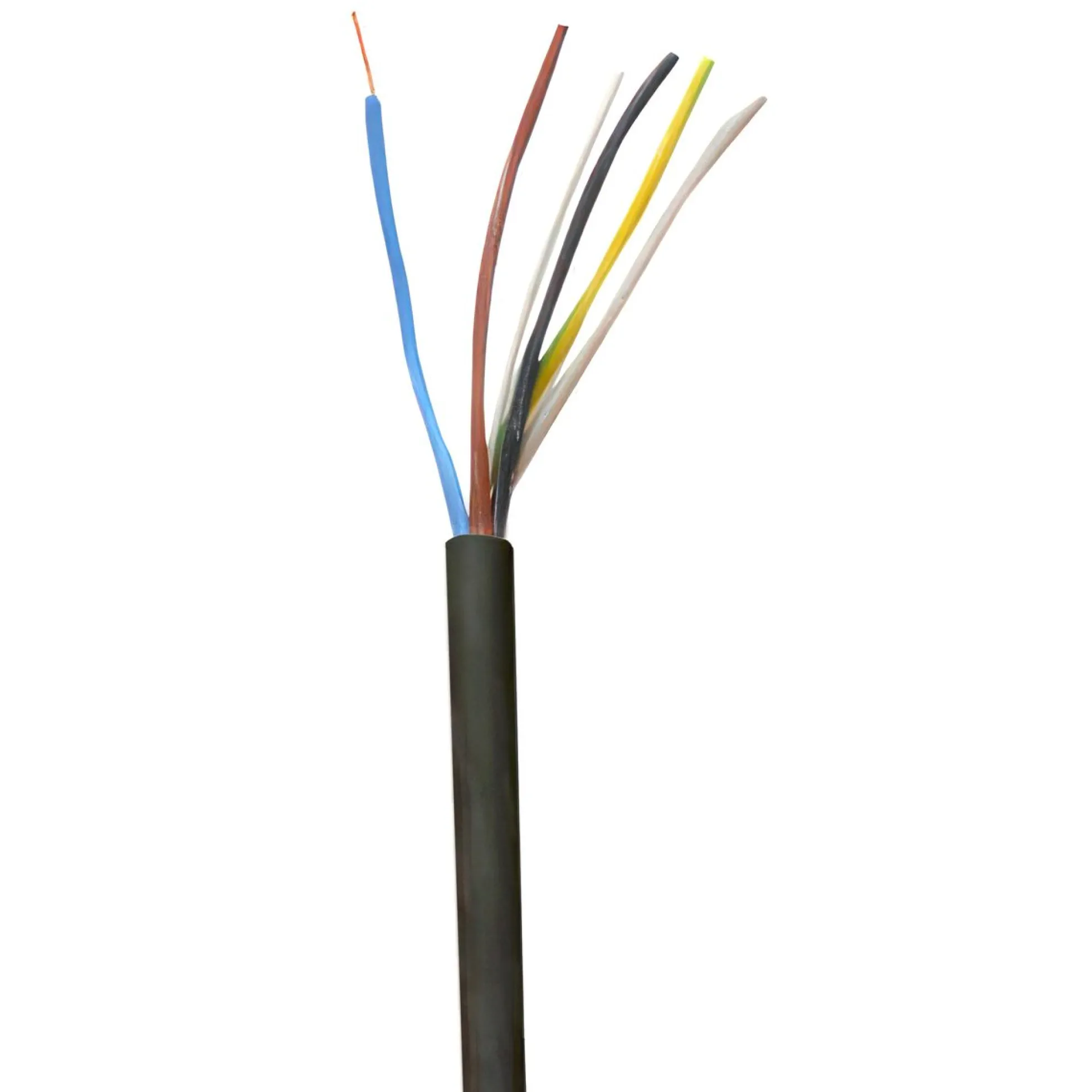 Plastkappeledning H05 VV-F, 5G1,50, R50