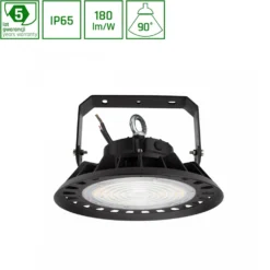PLATEO 3 LED high bay, 100W, 17000 lumen, 90° spredning, IP65, DALI dæmpbar, 230V, 4000K