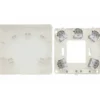 PlayB komfurudtag, 5x4mm², hvid