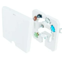 PlayB komfurudtag, 5x2,5mm², hvid, smalt design