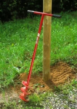 Pælebor med snegl, Ø140 mm, 1100 mm, 2,8 kg - Zinck Lysbro