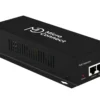PoE++ injector, 60W, 802.3af/at, 100-240V, 50-60 Hz, 55V DC, 1000 Mbps, 100 meter - MicroConnect