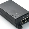 PoE injector, 15,4W, 802.3af, 100-240V, 50-60Hz, 48V DC, 1000Mbps, 100 meter - MicroConnect