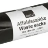 Poly-Line Supersæk PLUS, 100 liter, sort, 70 x 110 cm