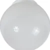 Polylux kugleglas Ø150 med Ø84,5 mm gevind - opal