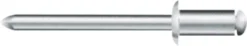 Popnitte, Ø4,0 x 10,5 mm, kravediameter 8,0 mm, max nitteevne 6,4 mm, stål - 500 stk