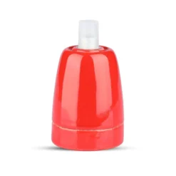 Porcelænsfatning, E27, max 60W, Ø4,7 x 6,4 cm, IP20 indendørs