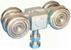 Portrulle dobbelt, styrke 0, ø 30 mm, 100 kg - Ball-Tik