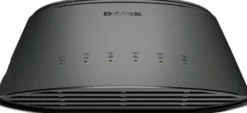 5 ports netværks-switch - 10/100/1000 Mbps