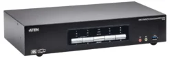 4-ports triple display KVMP switch, USB 3.0, 4K DisplayPort