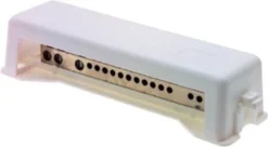 Potentialudligningsskinne for 7x2,5-25 mm² + 1x50 mm² + 4x30 mm/1x50 mm², pvc-fri