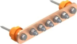 Potentialudligningsskinne 1802 14 CU - OBO Bettermann