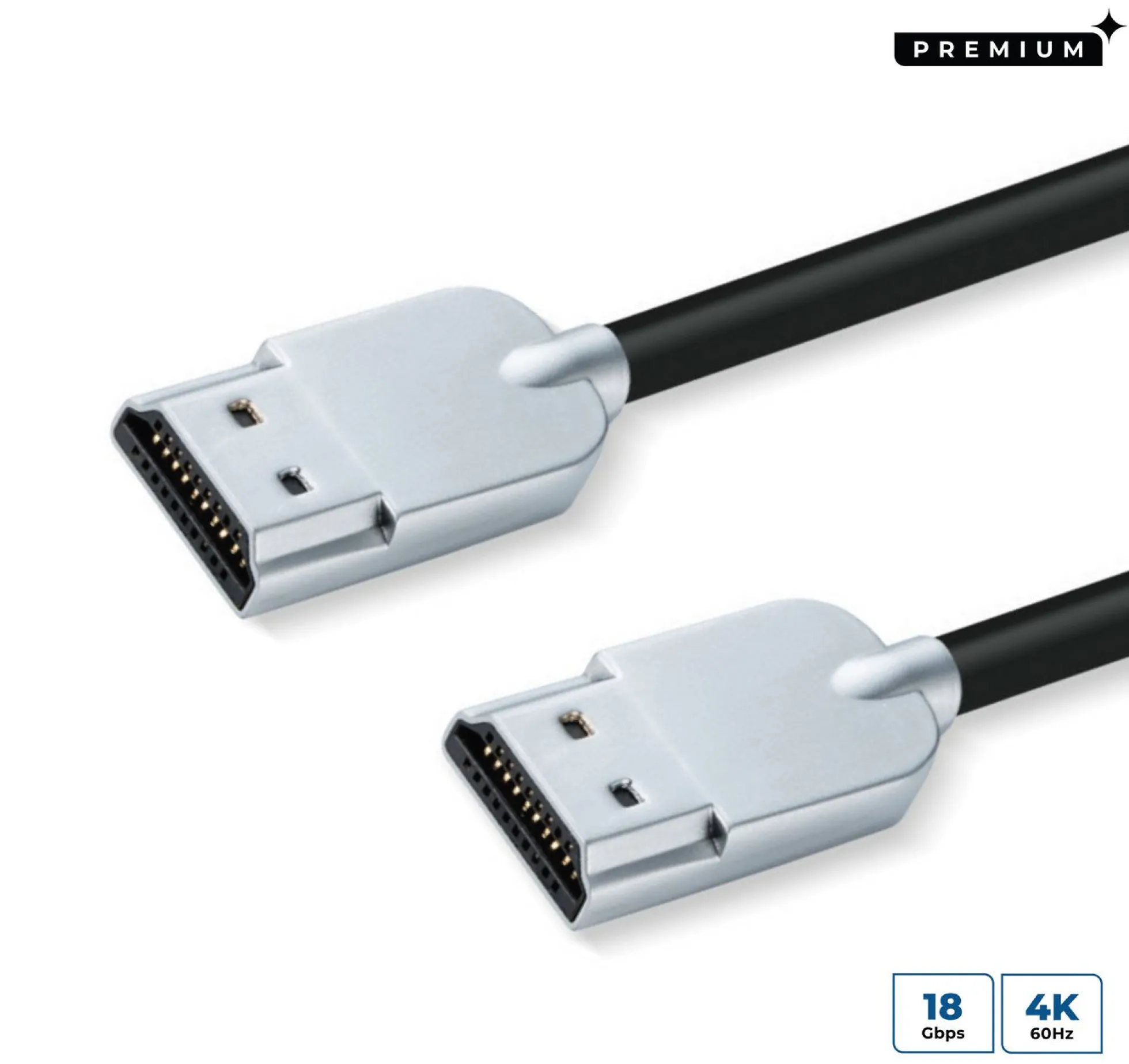 premium, 4K HDMI-kabel, super slim