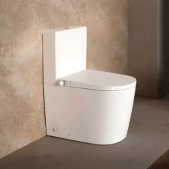 Pressalit SMART douchetoilet gulvstående inkl. sæde hvid