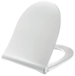 Pressalit Spira Art 940 toiletsæde med softclose og quick release. Inkl. beslag i rustfrit stål. Hvid