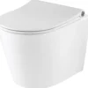Pressalit Trend Combi Pack, væghængt toilet med Sway D2 toiletsæde, hvid