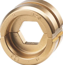 Pressebakke, R22, 120 mm², sekskant - Klauke