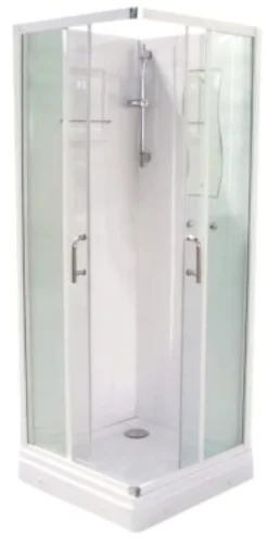 Primeo front til brusekabine, 80 x 80 x 195 cm