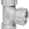 3/4" Primofit tee, stål/stål/stål