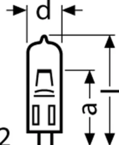 Projektorlampe 24V, 150W - Osram