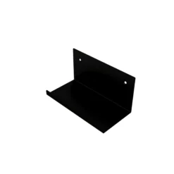 Proline stålhylde, 200 x 100 x 100 mm, mat sort - Sanibell