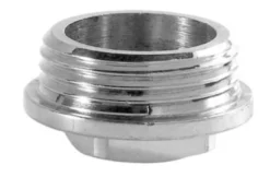 Prop 1/2", forkromet messing