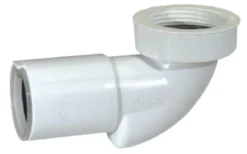 Purus PP bundventil, 1.1/2", 1.1/4" x 40mm, til håndvask