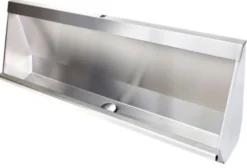 PURUS Urinal V301, 2400 mm, udløb midt