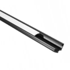 PVC hjørneprofil til LED strip, 15x15 mm