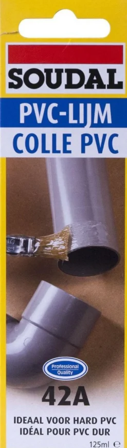 PVC lim, hurtigtørrende, 125 ml tube