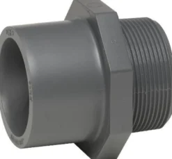 PVC Overgangsnippel, 40/50 mm - 1½", PN16 - Georg Fischer