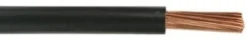 PVT ledning (90°C), 450/750V, H07V2-K, 1x10 mm² - 100 meter