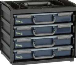 Raaco HandyBox 55x4, blå