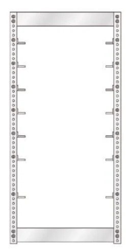 Raaco reol S192 til Carry-Lite, usamlet
