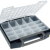 Raaco sortimentsbox 80 5x10-20, blå, 361 x 78 x 421 mm