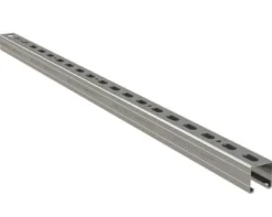 Rapidstrut profilskinne, 41x41x2,5, 3 meter, galvaniseret - 3 meter