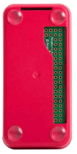 Raspberry Pi Zero official case, Zero and Zero Wireless, rød/hvid (restsalg)